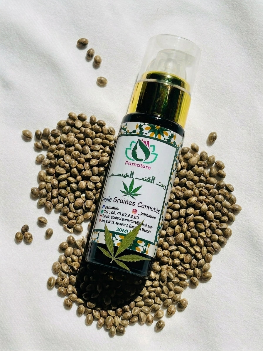 Aceite de Semillas de Cáñamo 100% Natural (30 ml)
