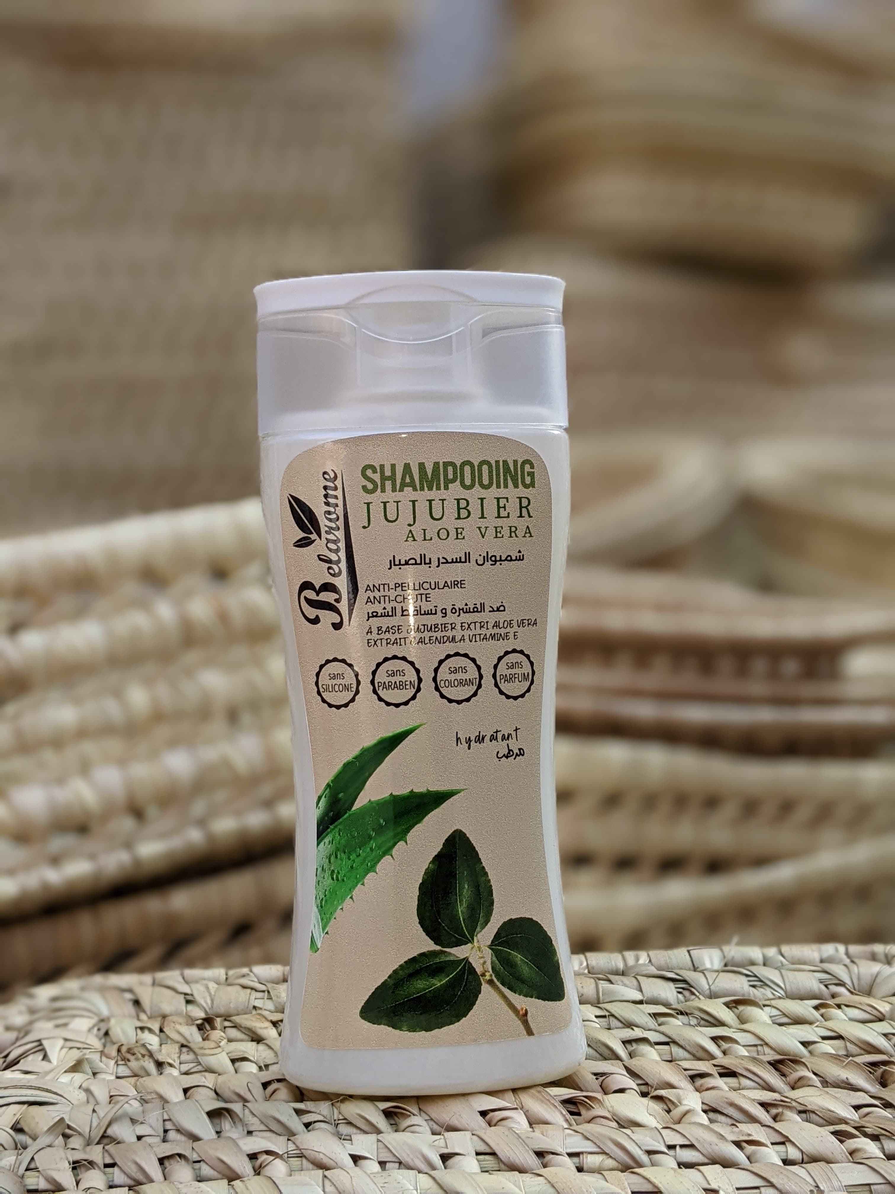 shampú de jujuba (sidr) y aloe vera
