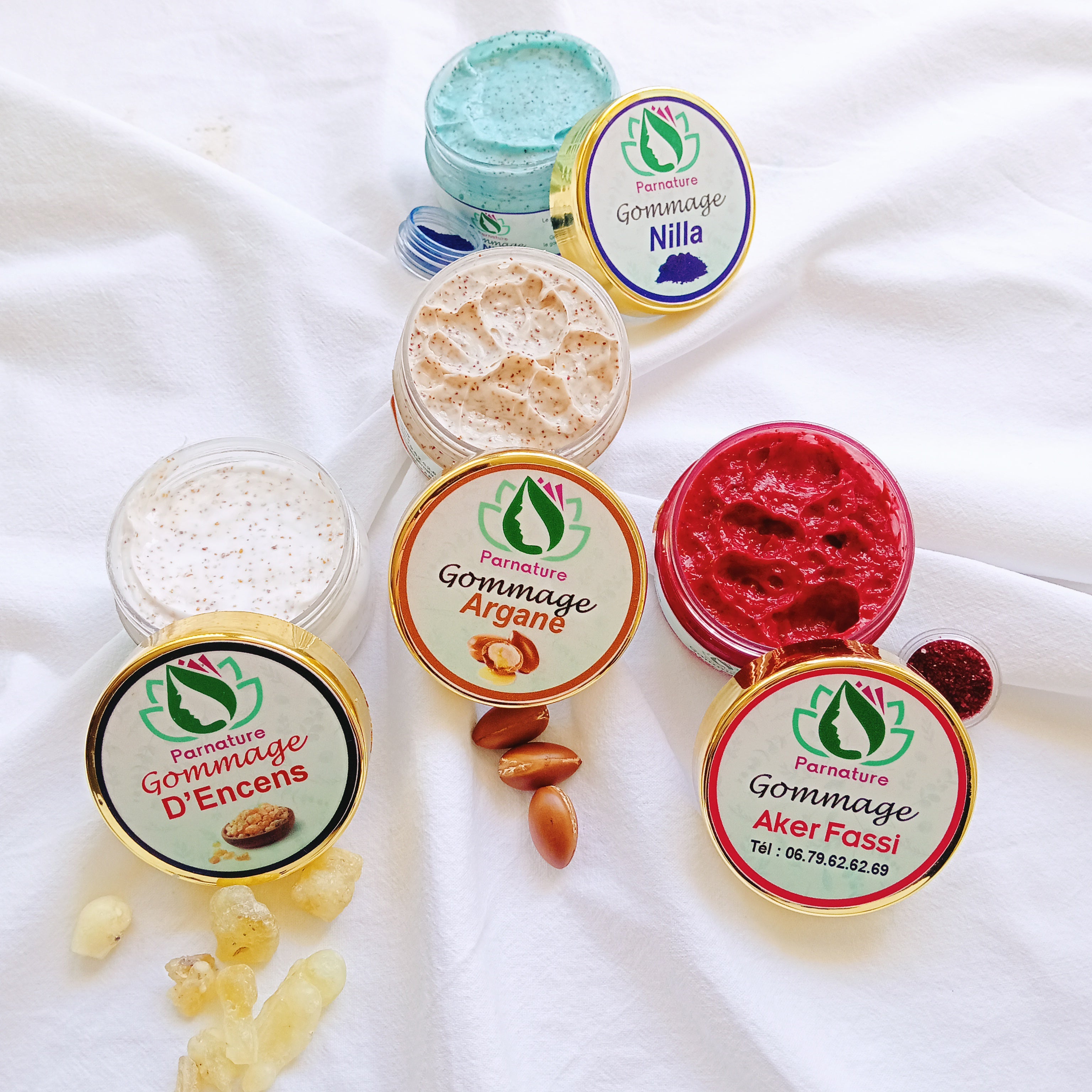 Exfoliantes cremosos naturales