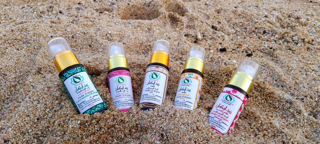 aceite de argán perfumado