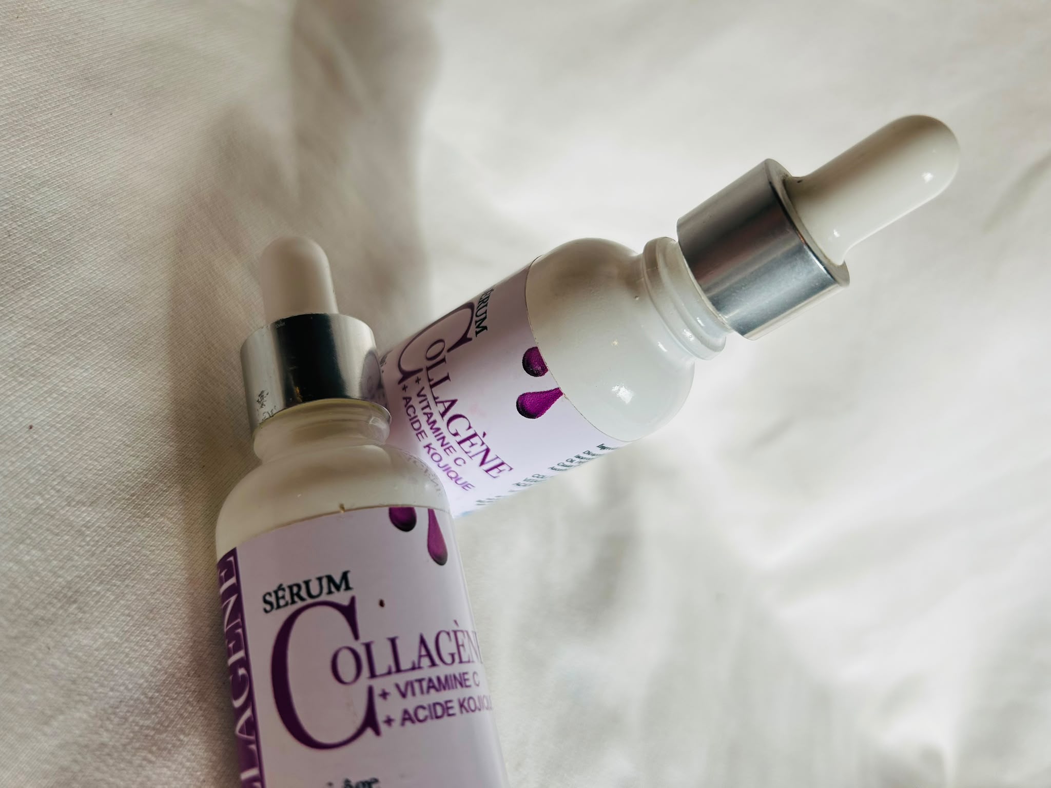 serúm antiarrugas antimanchas de colageno vitamina c y acido kogico