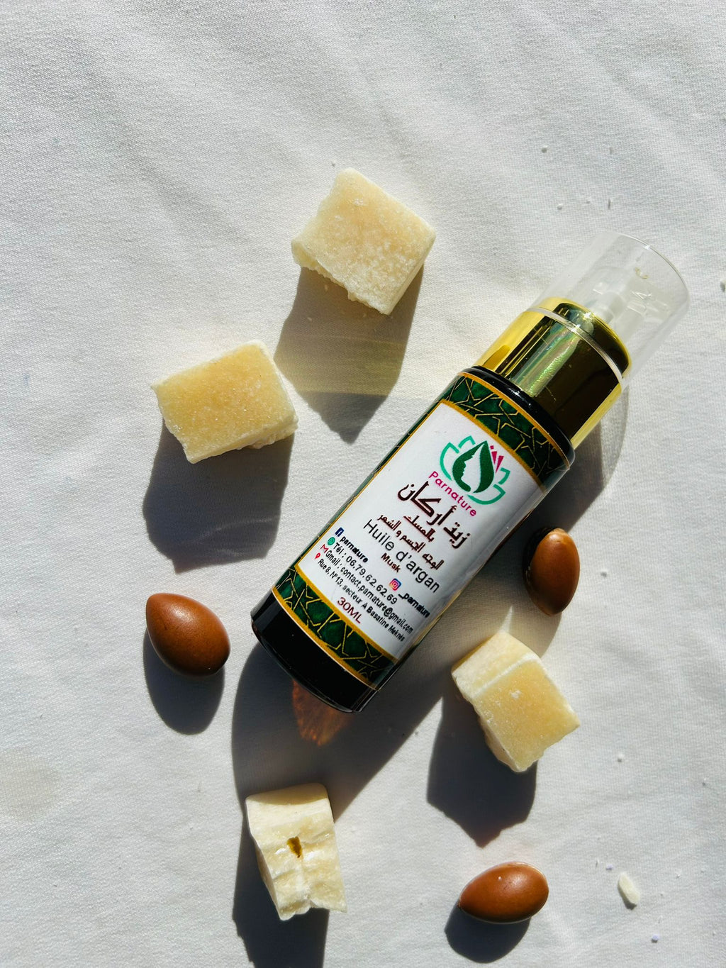 aceite de argán perfumado