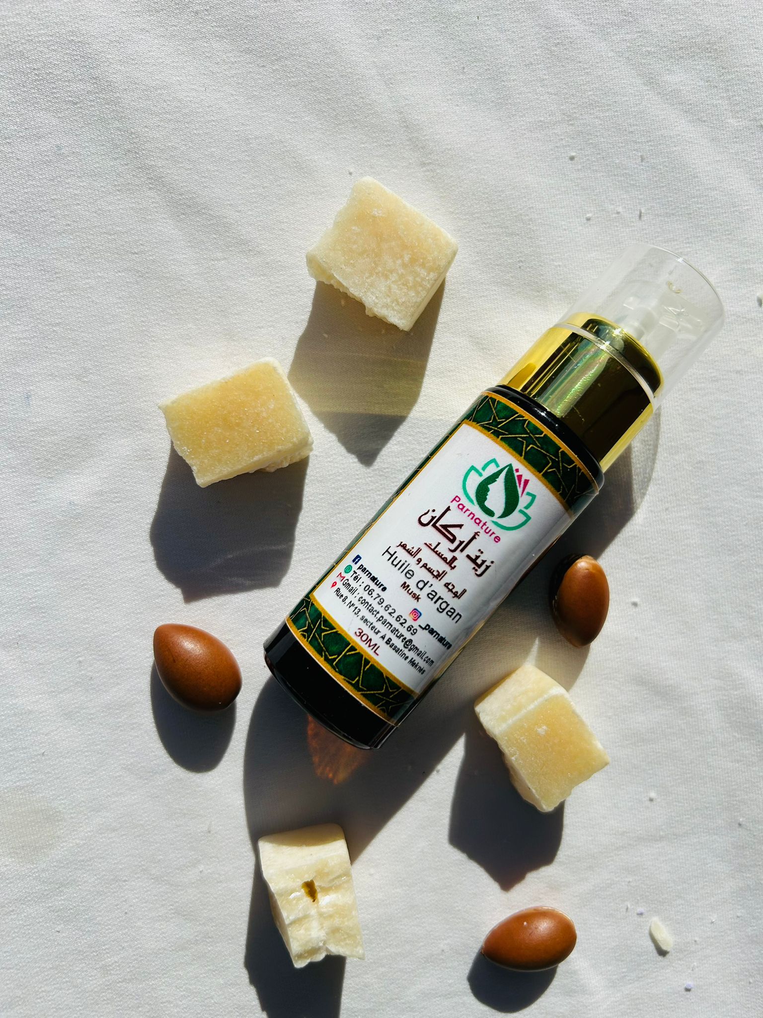 aceite de argán perfumado