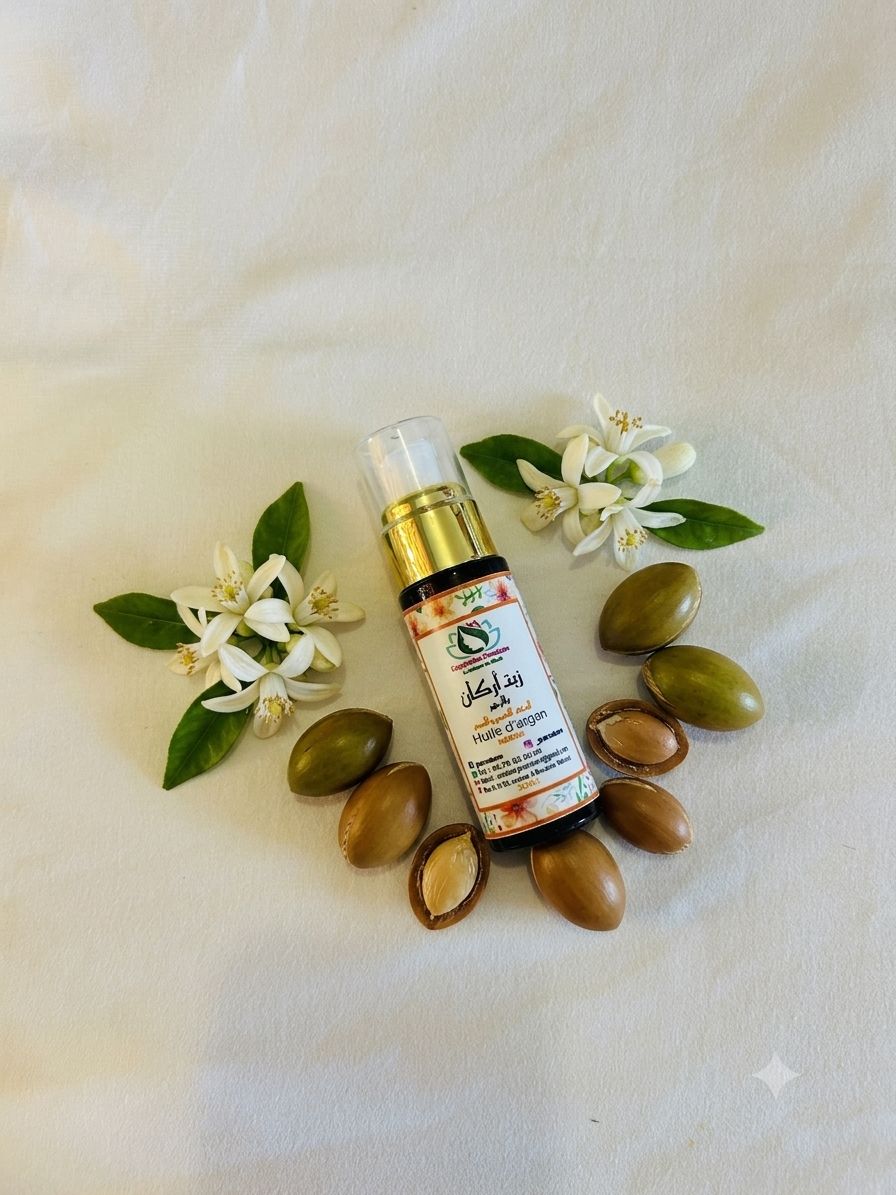 aceite de argán perfumado
